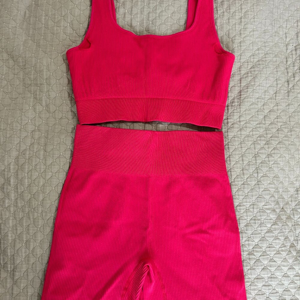 Women's Pink Activewear Set